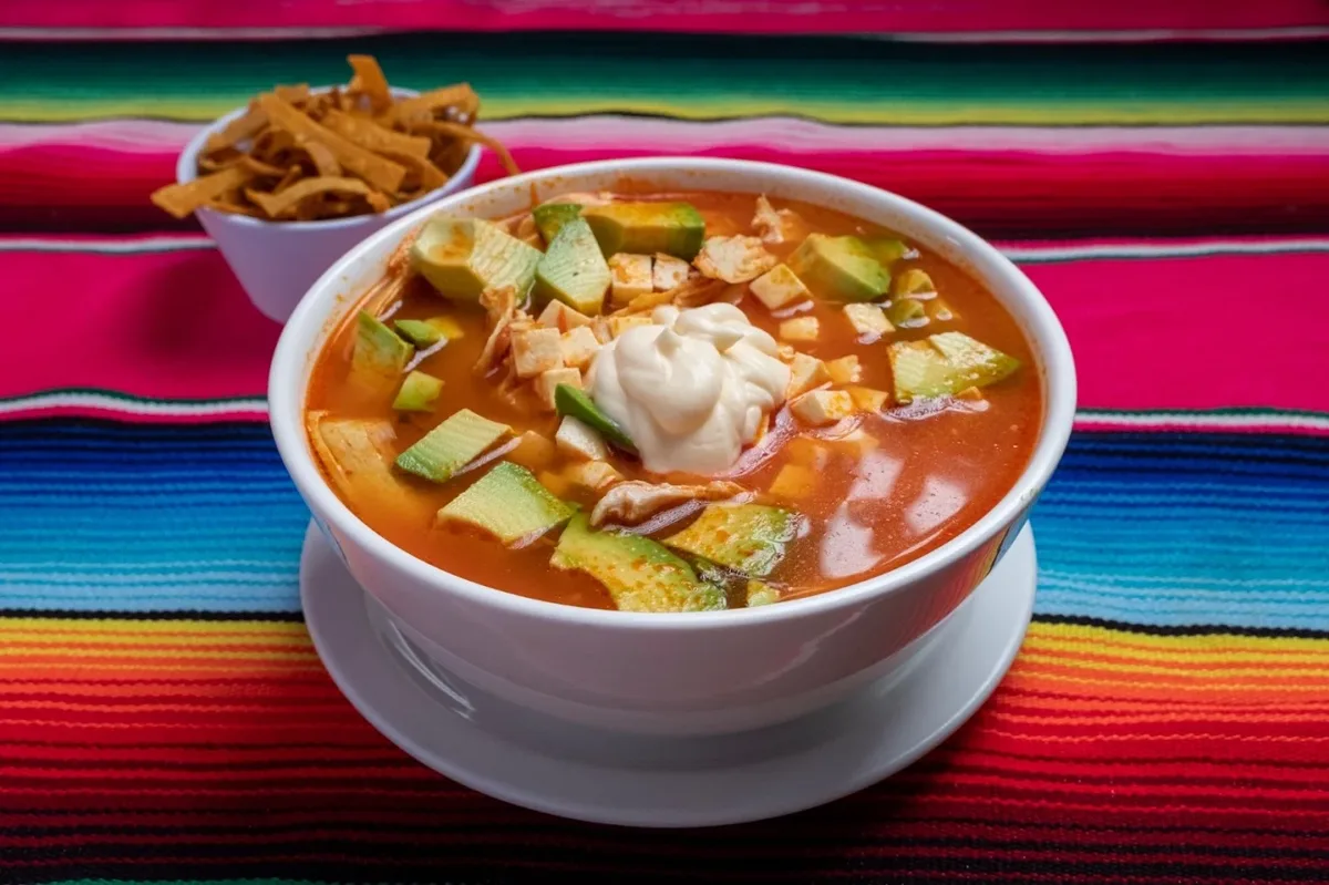 Sopa azteca